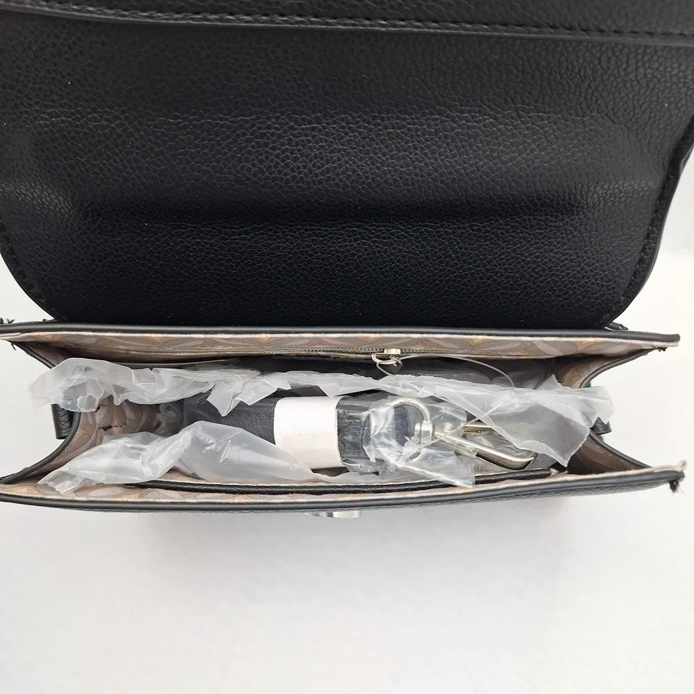 Christian Lacroix‎ Jardin Crossbody Bag Black Braided Handle